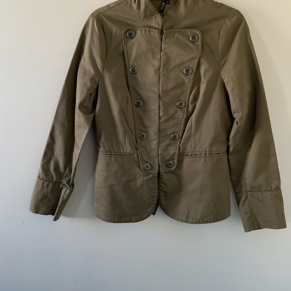 Olive Utility military style Jacket